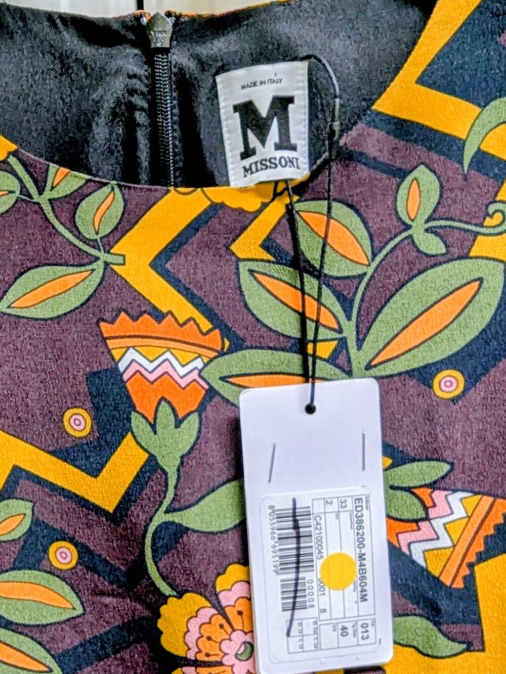 Missoni multicolor dress -Made in Italy - Picture 3 of 6